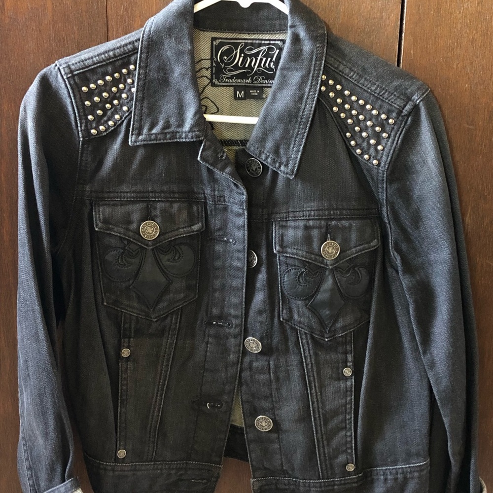 Sinful jean jacket
